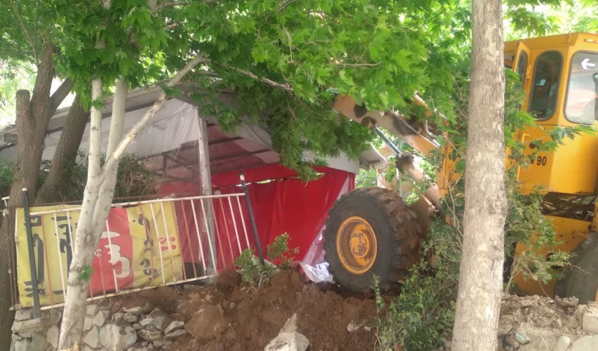 البرز/ قلع و قمع و رفع تصرف از اراضی ملی در پل خواب