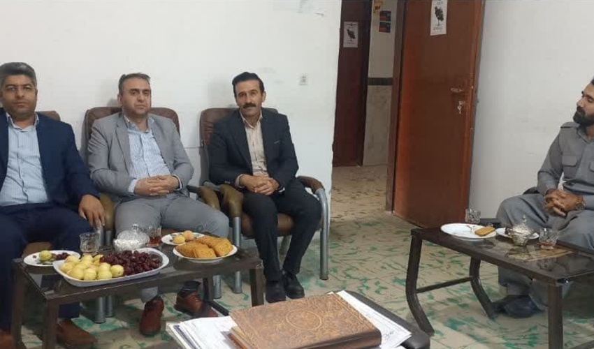 کردستان/ بازدید رئیس دادگستری و دادستان دیواندره از اراضی ملی این شهرستان