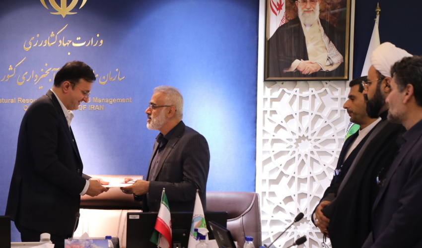 مراسم تکریم و معارفه رئیس سازمان منابع طبیعی و آبخیزداری کشور برگزار شد