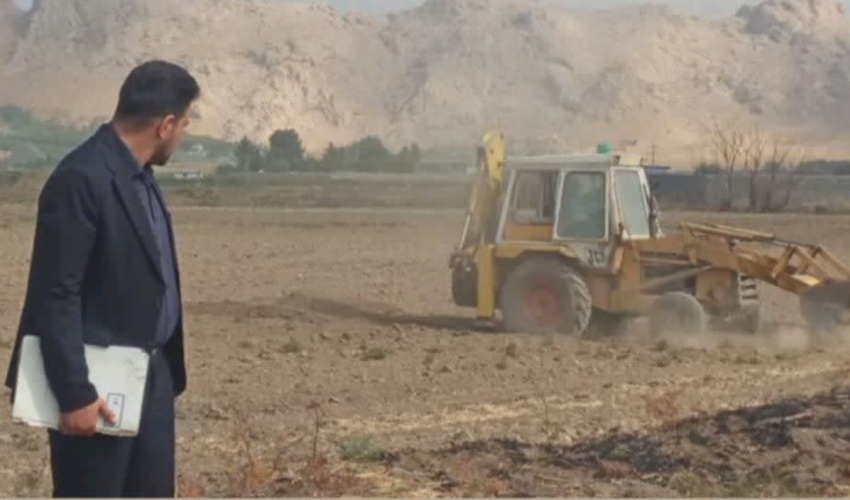 رفع تصرف ۳۰,۰۰۰ مترمربع از اراضی ملی در کرمانشاه