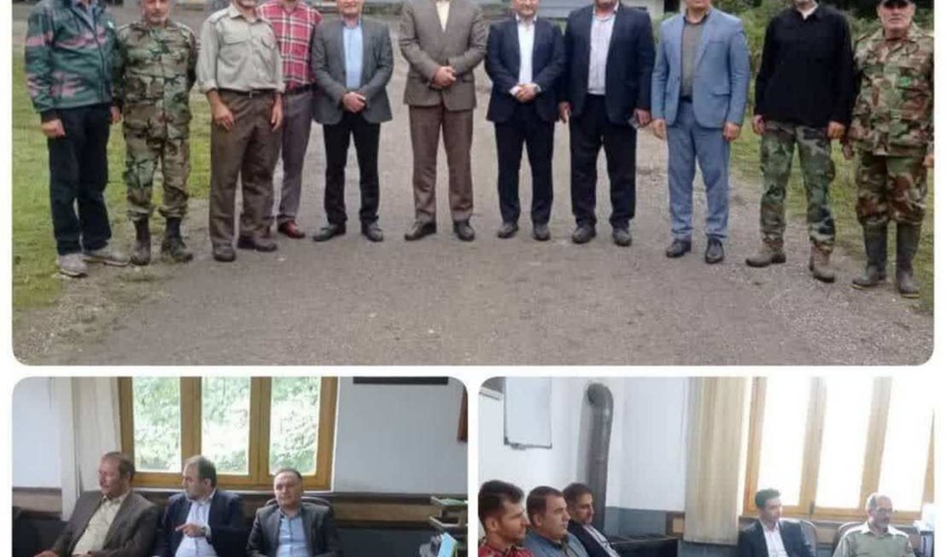 بازدید میدانی سرپرست سازمان منابع طبیعی از نظارت طرح «لیره سر » و «لساکوتی» شهرستان تنکابن
