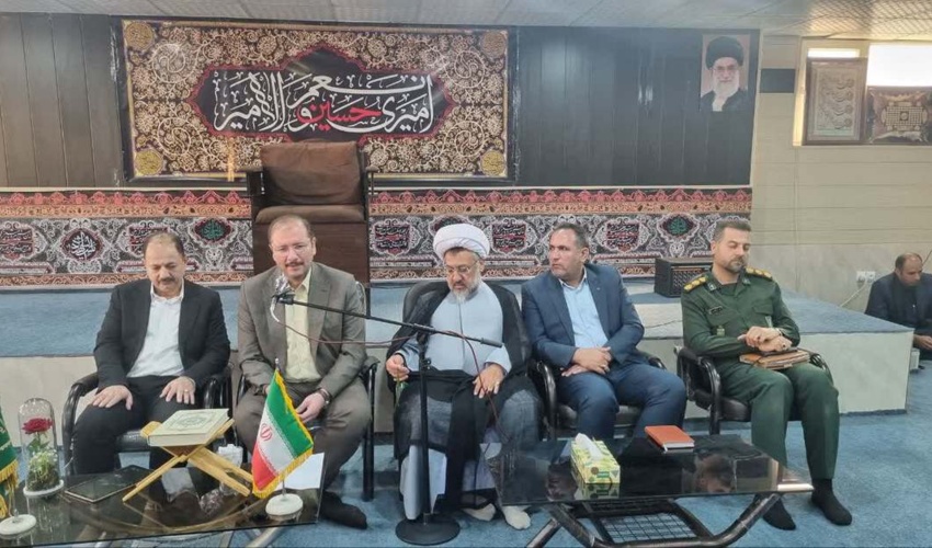 حضور سرپرست سازمان منابع طبیعی و آبخیزداری در شورای اداری شهرستان فسا