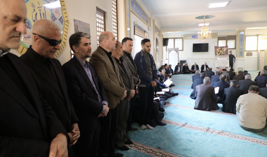 گزارش تصویری/ برگزاری مراسم یادبود مدیرکل سابق فقید منابع طبیعی استان کرمانشاه