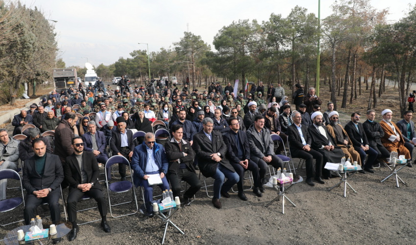 گزارش تصویری/ پویش درختکاری در سایه مادر برگزار شد