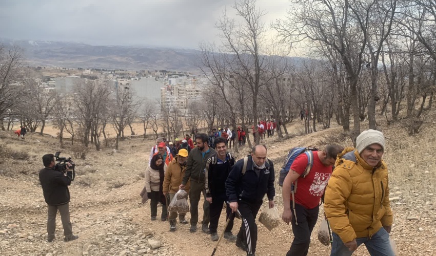 کهگیلویه و بویراحمد/ کوهنوردان یاسوجی با همکاری منابع طبیعی درخت کاشتند