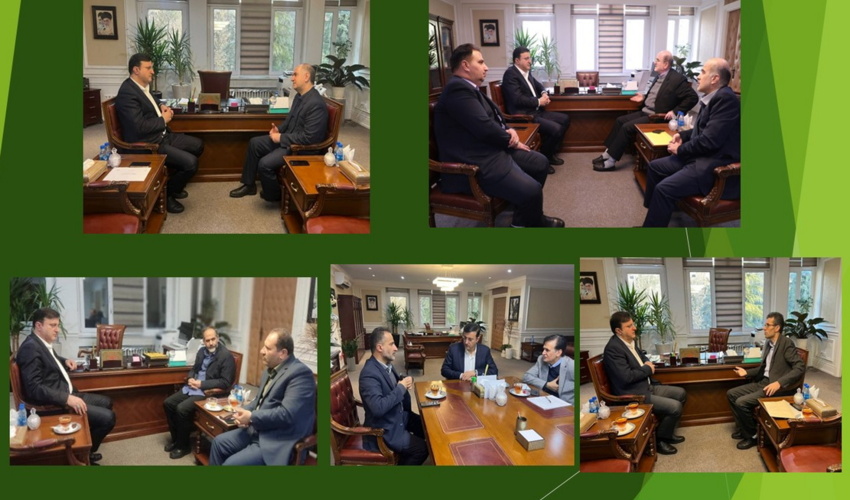 دیدار رئیس سازمان منابع طبیعی و آبخیزداری کشور و نمایندگان مجلس