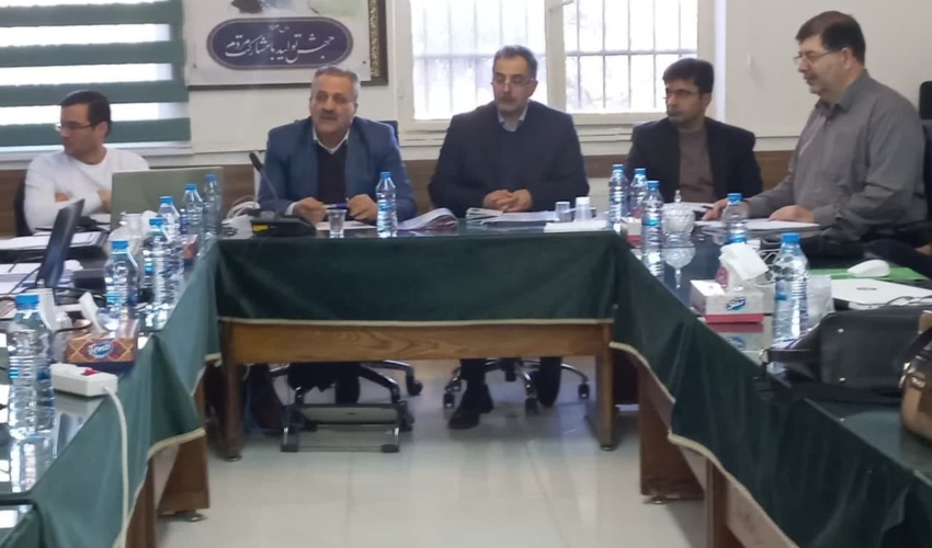 نشست مدیر کل دفتر ممیزی با روسای ادارات منابع طبیعی آذربایجان غربی