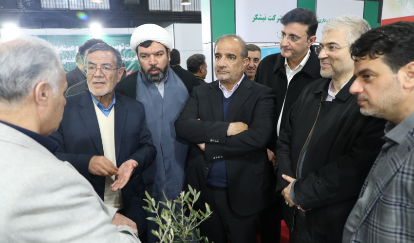 گزارش تصویری/ بازدید نمایندگان عضو کمیسیون کشاورزی، آب و منابع طبیعی مجلس از نمایشگاه توانمندی های سازمان منابع طبیعی