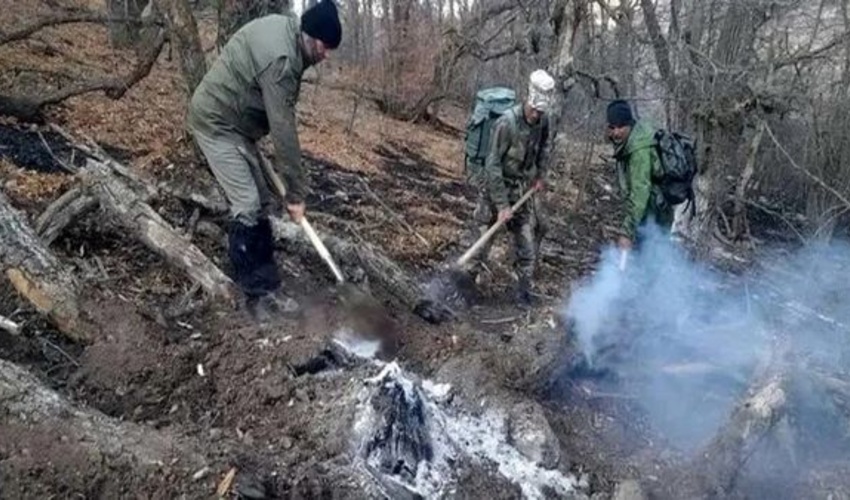 آتش در دل جنگل و جنگلبانان در دل حماسه