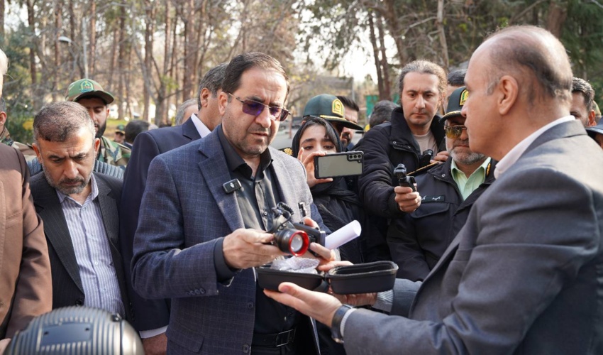 تجهیز یگان حفاظت منابع طبیعی به دوربین‌های پایش تصویری و تجهیزات نوین اطفای حریق