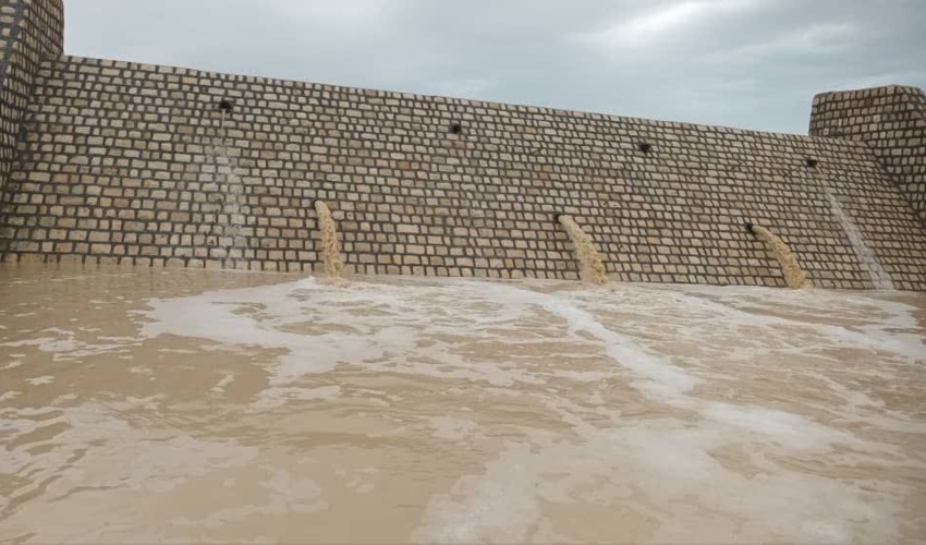 آبگیری ۱۲۰۰ سازه آبخیزداری هرمزگان با حجم ۱۲۰ میلیون مترمکعب